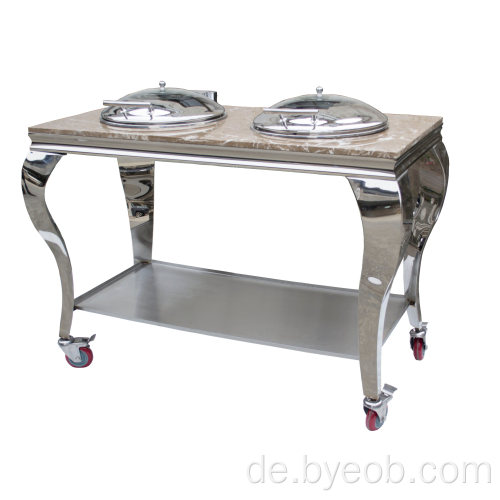 Mobile Chafing Dish mit Pufferheizung oder Induktion